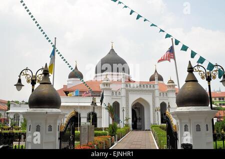 Masjid Kapitan Keling Moschee, George Town, Penang, Malaysia Stockfoto