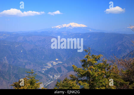 Mount Nagiso Präfektur Nagano Japan Stockfoto