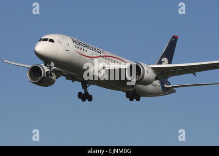 Aeroméxico Boeing 787 dreamliner Stockfoto