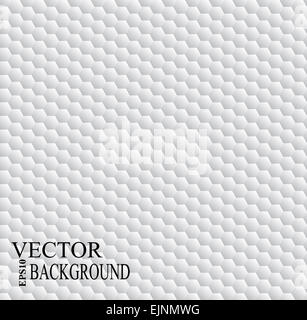 Abstrakte geometrische Musterdesign weißen Sechseck, Vektor Stockfoto