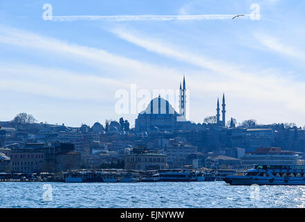 Sultan-Ahmed-Moschee in Istanbul Stockfoto