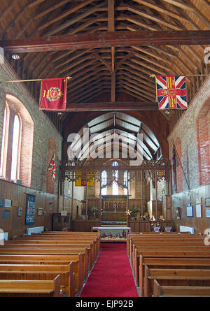 Inneren Christus Kirche Kathedrale Port Stanley Falkland-Inseln Stockfoto