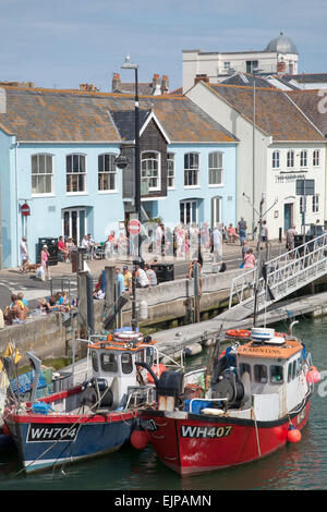 Kai, Weymouth, Dorest, England, UK Stockfoto