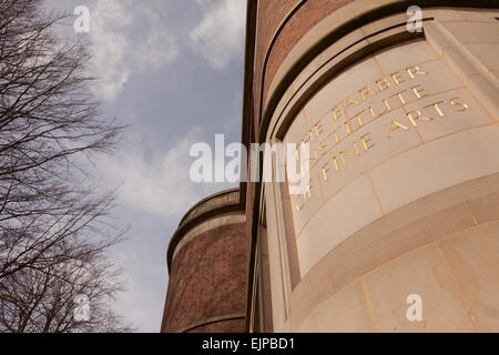 Die Friseur- Institut für Bildende Kunst, Universität Birmingham, Großbritannien Stockfoto