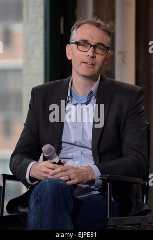 AOL "Bauen" Speaker Series - "Feld Trolle' mit: Graham Annable Where: New York City, New York, USA bei: 25 Sep 2014 Stockfoto