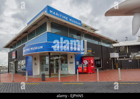 Voyager Maritime Museum, Auckland, Nordinsel, Neuseeland Stockfoto