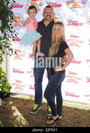 Disney Junior "Pirat und Prinzessin: Kraft des Gutes tun" Tour am Brookside Park mit: Chuck Liddell wo: Los Angeles, California, Vereinigte Staaten von Amerika bei: 16. August 2014 Stockfoto