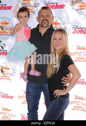 Disney Junior "Pirat und Prinzessin: Kraft des Gutes tun" Tour am Brookside Park mit: Chuck Liddell wo: Los Angeles, California, Vereinigte Staaten von Amerika bei: 16. August 2014 Stockfoto