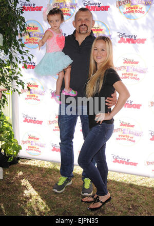 Disney Junior "Pirat und Prinzessin: Kraft des Gutes tun" Tour am Brookside Park mit: Chuck Liddell wo: Los Angeles, California, Vereinigte Staaten von Amerika bei: 16. August 2014 Stockfoto