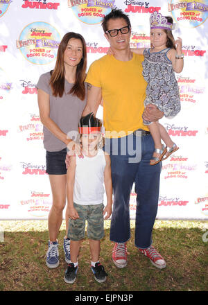 Disney Junior "Pirat und Prinzessin: Kraft des Gutes tun" Tour am Brookside Park mit: Johnny Knoxville wo: Los Angeles, California, Vereinigte Staaten von Amerika bei: 16. August 2014 Stockfoto