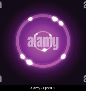 Zusammenfassung Hintergrund mit violetten Kreis, Lager Vektor Stock Vektor