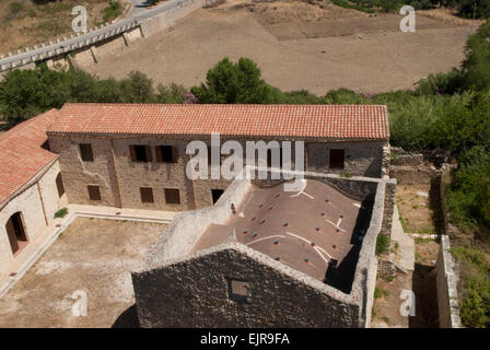 Arabische Bäder bei Cefalà Diana, Sizilien, Italien. Stockfoto