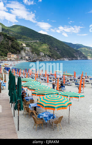 Monterosso al Mare, Cinque Terre, Ligurien, Italien Stockfoto