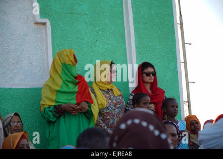 Sufis in Omdurman, in der Nähe der Hauptstadt Stadt Khartum im Sudan Stockfoto