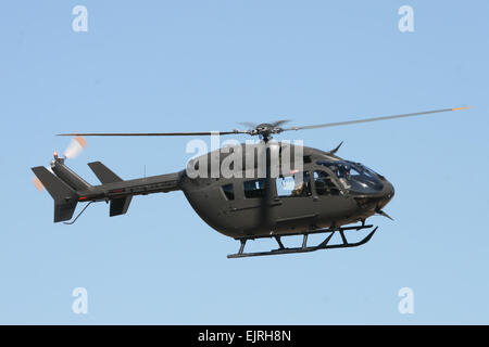 UH-72A Lakota Light Utility Helicopter in Tupelo, Mississippi.  von der JRTC Media group Stockfoto
