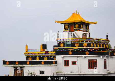 Tibetisches Kloster in Rewalsar, Indien. Stockfoto