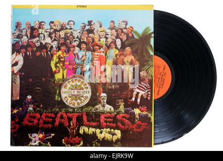 Beatles Sergeant Peppers Lonely Hearts Club Band album Stockfoto