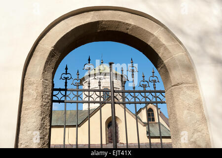 Alte armenische Kathedrale in der alten Stadt von Lviv, Ukraine Stockfoto