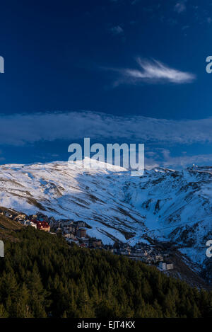 Pradollano Bereich, Sierra Nevada National Park Stockfoto