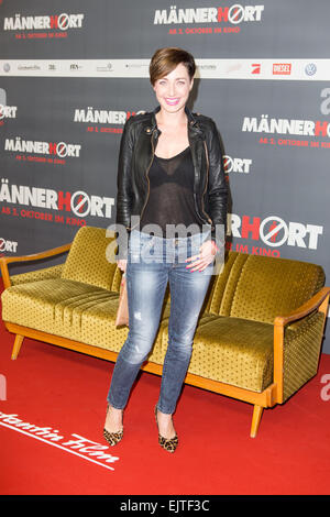 Premiere von Maennerhort im Cubix Kino Featuring: Gast wo: Berlin, Deutschland bei: 26 Sep 2014 Stockfoto