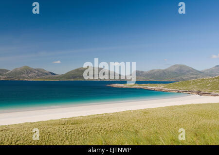 Küste bei Luskentyre Harris Stockfoto