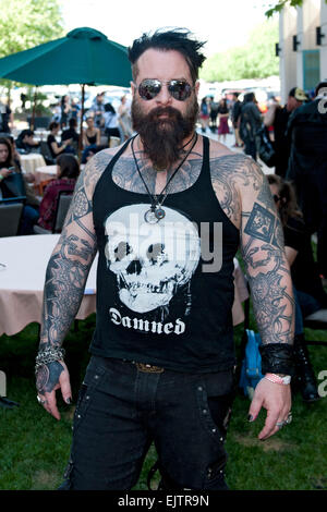 Burbank. 29. März 2015. Glenn Hetrick besucht die "Monsterpalooza: The Art of Monsters Convention im Marriott Burbank Hotel & Convention Center am 29. März 2015 in Burbank. / Bild Allianz © Dpa/Alamy Live-Nachrichten Stockfoto