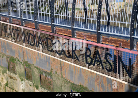 Alten Docks, Ost-Indien-Dock-Becken, London Stockfoto