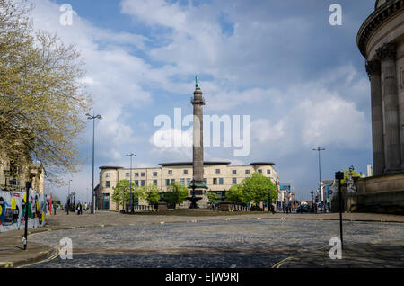 Wellingtons Spalte (oder Waterloo-Denkmal) in Liverpool, Großbritannien Stockfoto