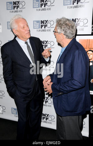 52. New York Film Festival - "Once Upon a Time in America" erweiterte Langfassung für die Collectors Edition - Premiere mit: James Woods, Robert De Niro wo: Manhattan, New York, Vereinigte Staaten, wann: 27 September 2014 Stockfoto