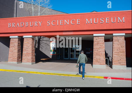 USA New Mexico NM Los Alamos Bradbury Science Museum aussen Stockfoto