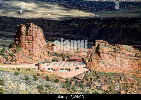 Red Rocks Park & Amphitheater Stockfoto