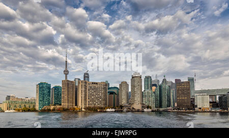 Die Toronto Islands (früher bekannt als die Insel von Hiawatha und auch bekannt als Menecing, was bedeutet, dass "auf der Insel" in der Sprache der Ojibwa). Stockfoto