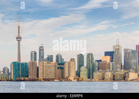 Die Toronto Islands (früher bekannt als die Insel von Hiawatha und auch bekannt als Menecing, was bedeutet, dass "auf der Insel" in der Sprache der Ojibwa). Stockfoto