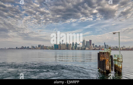 Die Toronto Islands (früher bekannt als die Insel von Hiawatha und auch bekannt als Menecing, was bedeutet, dass "auf der Insel" in der Sprache der Ojibwa). Stockfoto