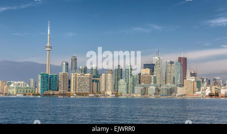 Die Toronto Islands (früher bekannt als die Insel von Hiawatha und auch bekannt als Menecing, was bedeutet, dass "auf der Insel" in der Sprache der Ojibwa). Stockfoto