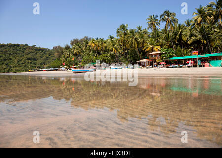 Palolem Beach, Palolem, Goa, Indien, Asien Stockfoto