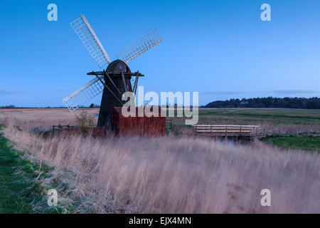 Herringfleet Wind-Pumpe Stockfoto