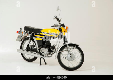 Moped-1987 Yamaha FS1E Stockfoto