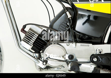 Moped-1987 Yamaha FS1E Stockfoto