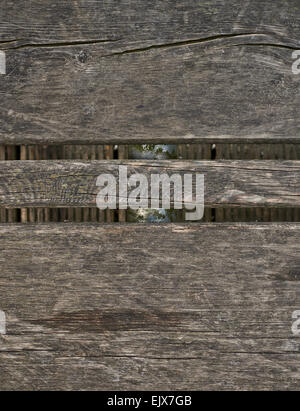 Holzbohlen als Hintergrund Stockfoto