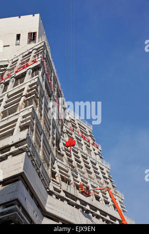 Tate Modern Erweiterung-Baustelle Stockfoto