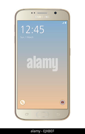 Samsung Galaxy S6 Stockfoto