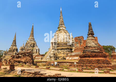 Ayutthaya historischen Park, Thailand Stockfoto