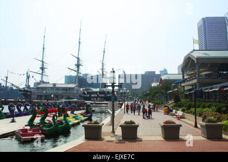 Außerhalb das national Aquarium in Baltimore, Maryland, USA Stockfoto