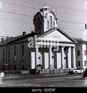 216 Leigh Weststraße, Ebenezer Baptist Church Stockfoto