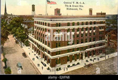 Zentralen YMCA, 7. und Grace m. Richmond, Va Stockfoto