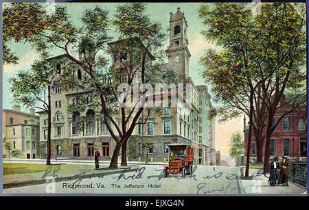 Jefferson Hotel, Richmond, Va Stockfoto