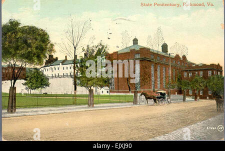 State Penitentiary, Richmond, Va Stockfoto