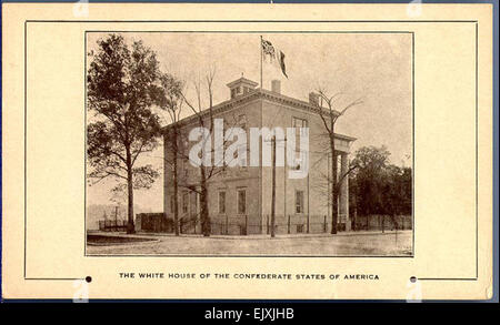 White House der Konföderierten Staaten von Amerika, die Stockfoto