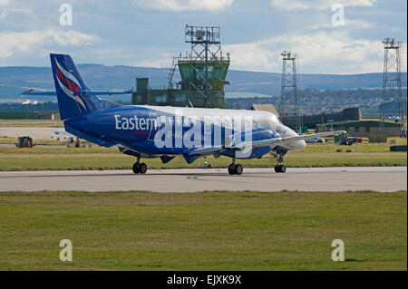 Eastern Airways zivile Passagier Jetstream 41 auf Besatzung Übertragungsvorgänge für die RAF.  SCO 9676. Stockfoto